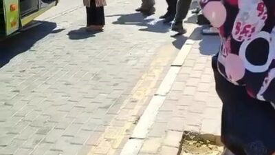 Bursa’da otobüste yolcu almama kavgası