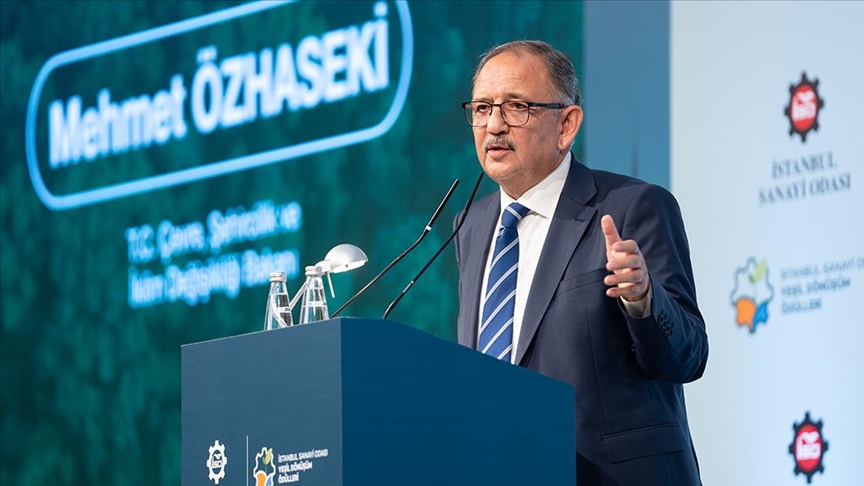 Bakan Özhaseki: Hedefimiz daha yeşil bir Türkiye