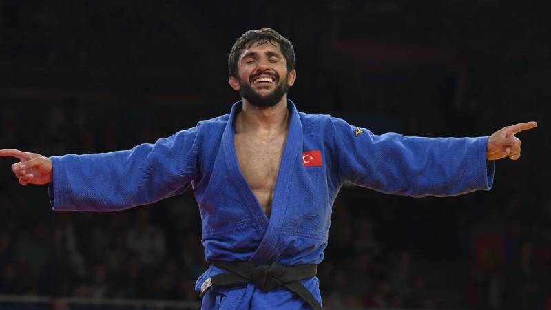 Milli judocu Salih Yıldız, Paris 2024’te beşinci oldu