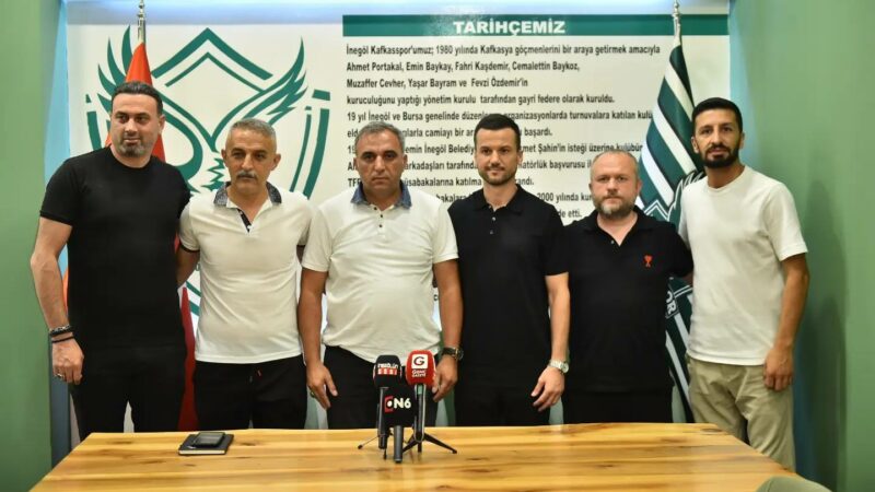 TFF 3. Lig 2. Grup’taki temsilcimiz İnegöl Kafkasspor, teknik direktörlük