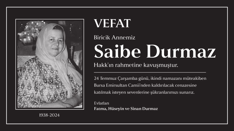 Durmaz ailesinin acı günü Durmaz ailesinin acı günü