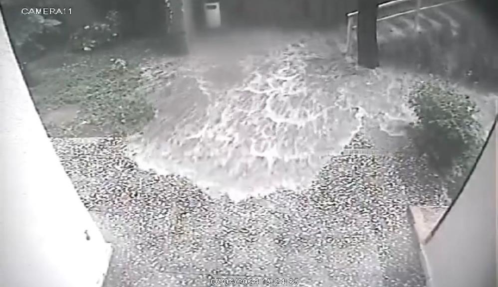 Bursa’da yağmur yağdığında bu site göle dönüyor