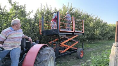 Yer: Bursa… Hasat süresini yüzde 40 azaltan asansör yaptı