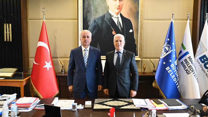 Bursa Vergi Dairesi Başkanı Erol’dan Başkan Bozbey’e ziyaret