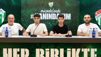 Bursaspor’da iç transferde iki yeni imza!
