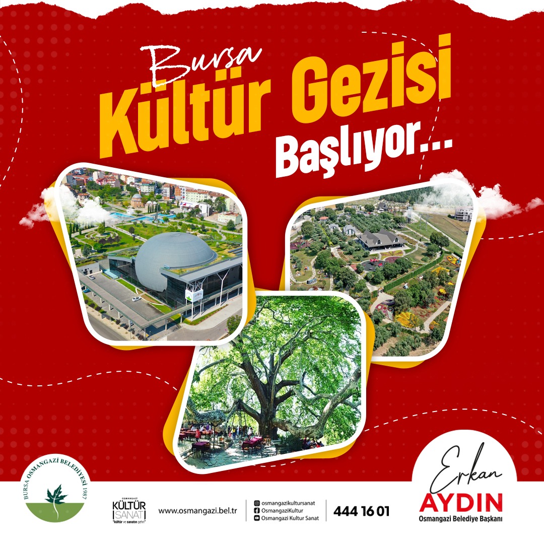 Osmangazi Belediyesi’nin Bursa Kültür Gezisi başlıyor 1 Gezi