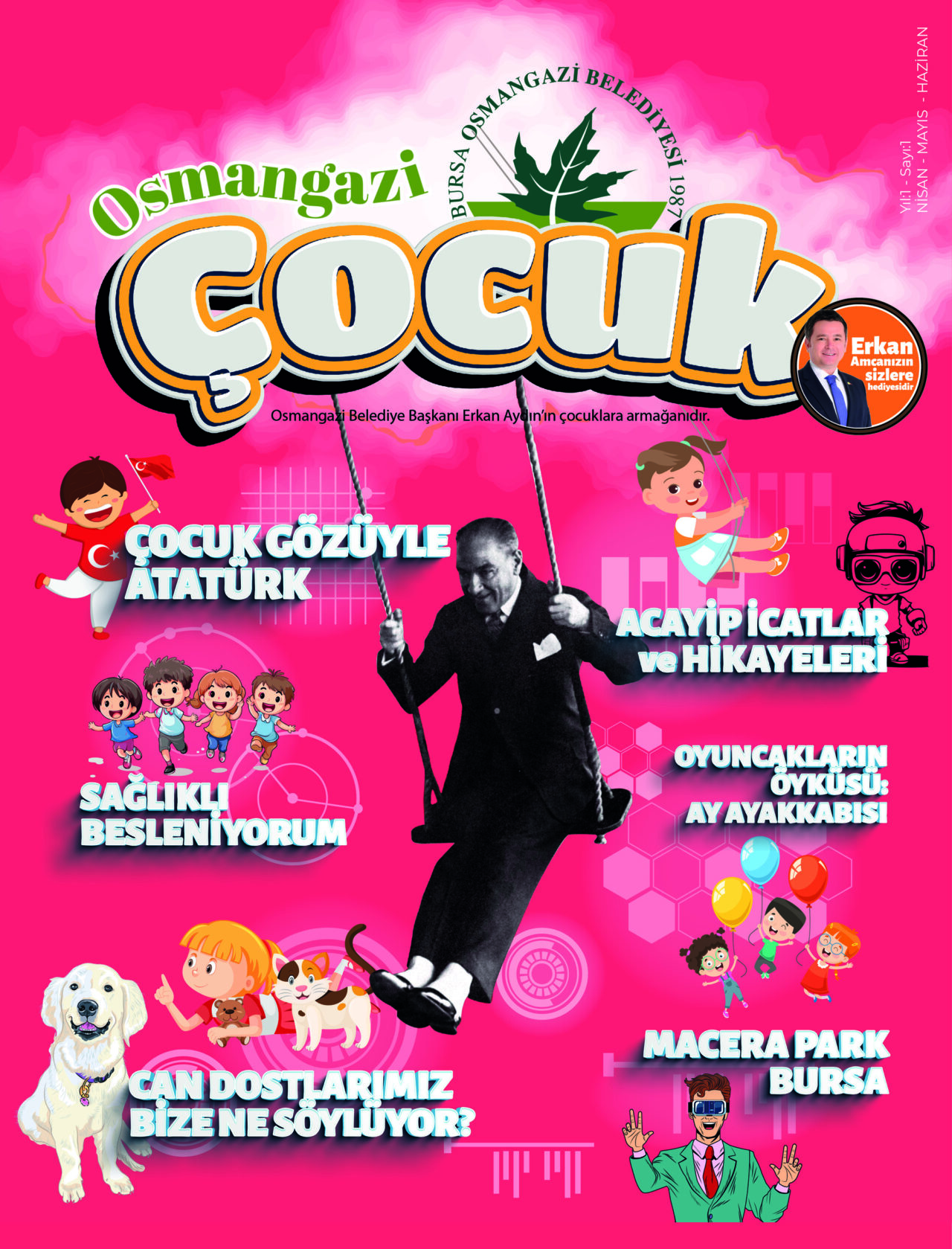 ‘Osmangazi Çocuk’ yayın hayatına başladı