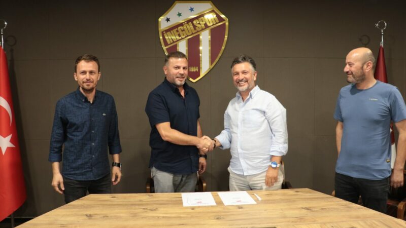 İnegölspor, teknik direktörlük görevine Sinan Yücer’i getirdi.