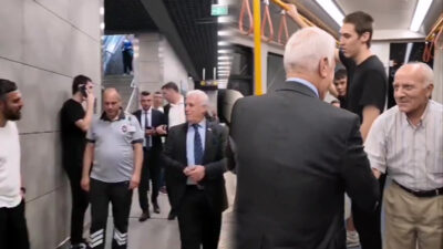 Başkan Bozbey, Bursa metrosunda