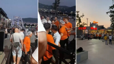 Bursa’da kasiyer ile müşteri birbirine girdi