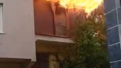 Bursa’da yangın paniği