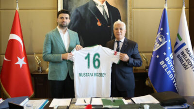 Bursaspor’dan Başkan Bozbey’e ziyaret!