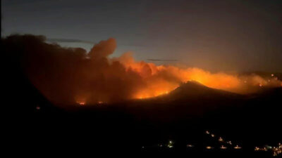 Bir ilde daha korkutan orman yangını!