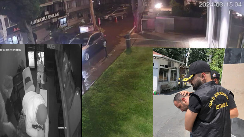 Şehrin göbeğinde 300 bin dolarlık soygun! Saniye saniye kamerada…