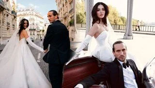 Ünlü çiftin Paris’teki düğününden ilk kareler