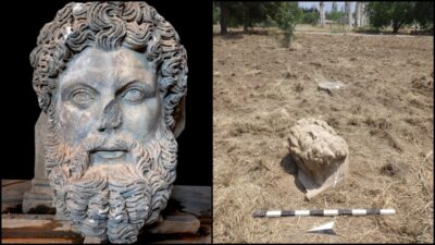 Kültür ve Turizm Bakanı Ersoy, Aydın'daki Aphrodisias Antik Kenti'nde "kolosal