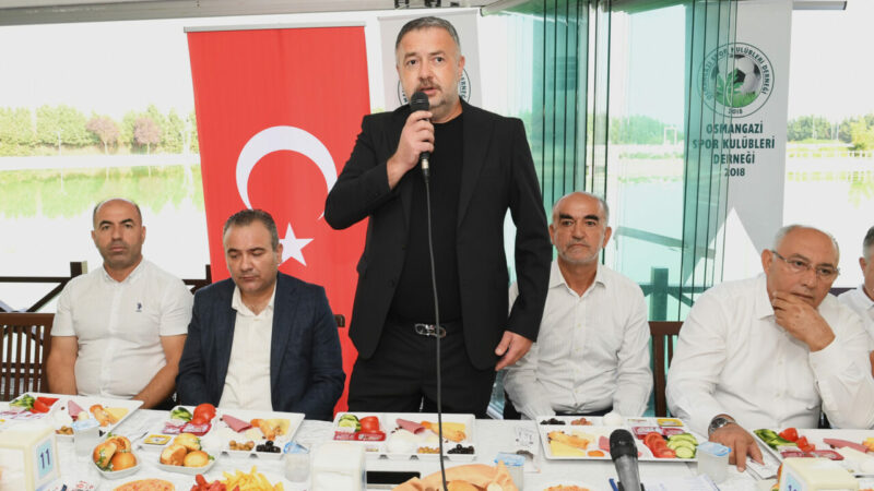 Spora ve sporcuya verdiği desteklerle ön plana çıkan Osmangazi Belediyesi,
