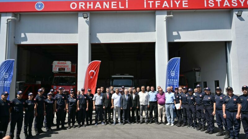 Bursa’da dağ bölgesine yeni itfaiye istasyonu Bursa Büyükşehir Belediyesi, halkın can ve mal güvenliğini doğrudan ilgilendiren
