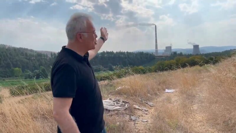 Bursa’da bu santralin baca filtreleri neden çalıştırılmıyor? Olay Gazetesi Yazarı Ahmet Emin Yılmaz, Orhaneli Termik Santrali'nin bacalarıyla