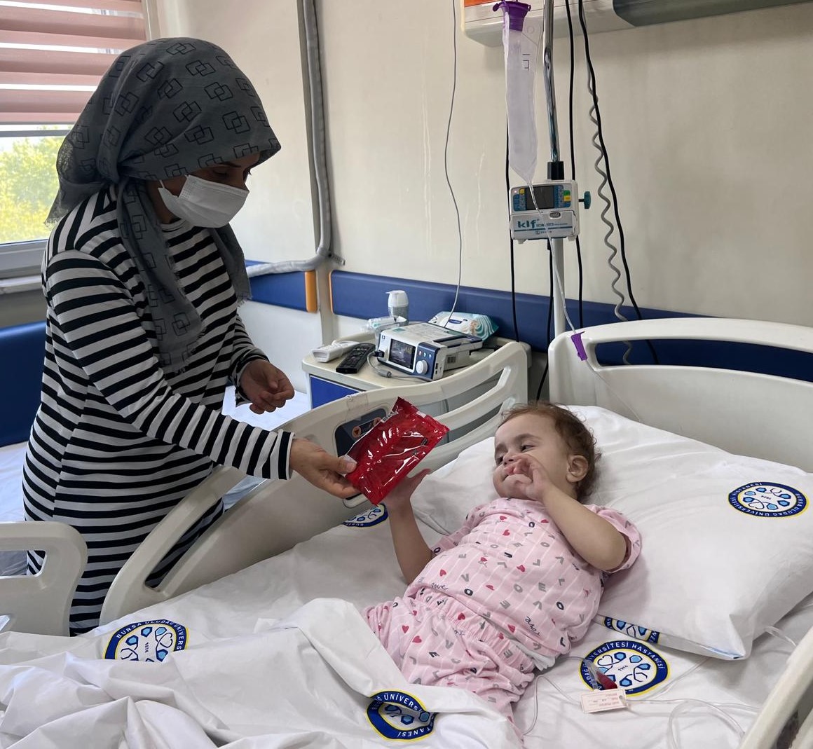 Bursa’da minik Zeynep’ten güzel haber! Artık çok istediği şeyi yapabilecek