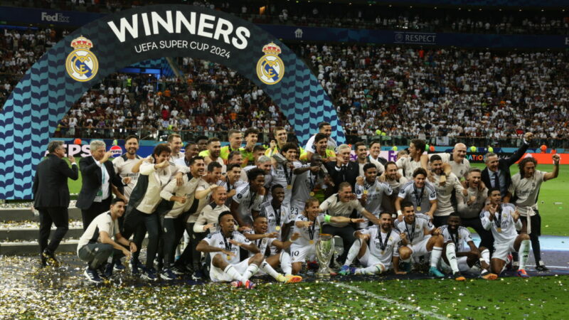 UEFA Süper Kupa Real Madrid’in! UEFA Süper Kupa'da Real Madrid, Atalanta'yı ikinci yarıda attığı gollerle