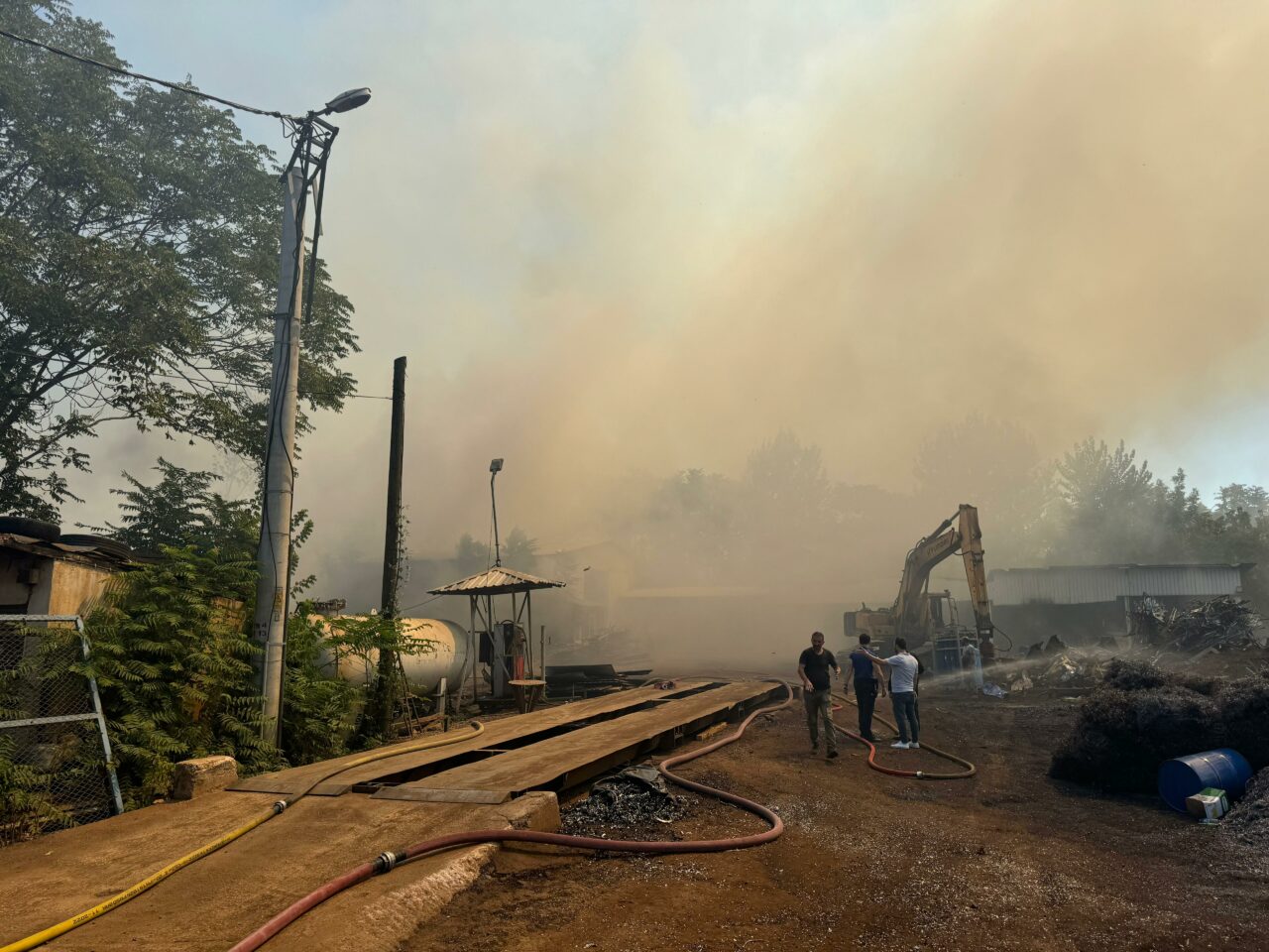 Bursa’da korkutan yangın!
