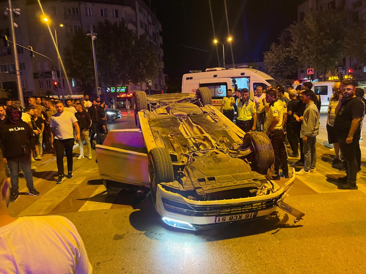 Bursa’da feci kaza Bursa’da feci kaza