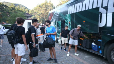 Bursaspor’un Bolu kampı başladı! İşte ilk görüntüler…