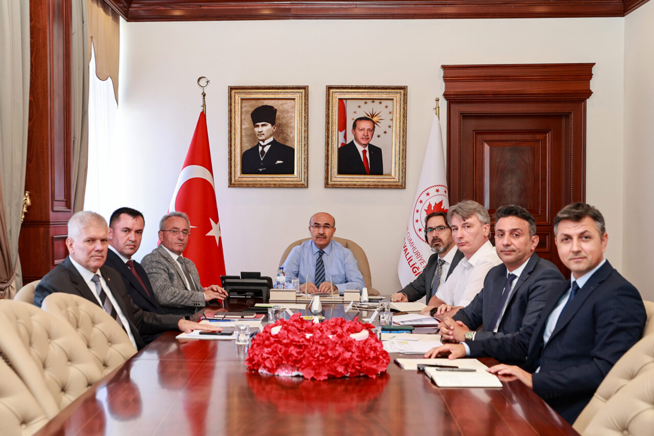 Bursa Valiliği’nde önemli toplantı