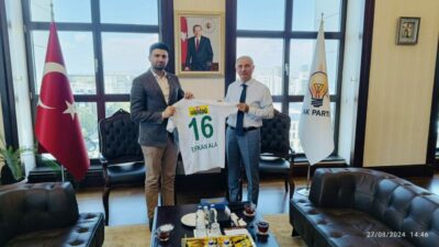 Bursaspor Başkanı Çelik’ten Efkan Ala’ya ziyaret