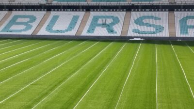 Bursa Yüzüncü Yıl Atatürk Stadyumu yeni yüzüyle karşınızda