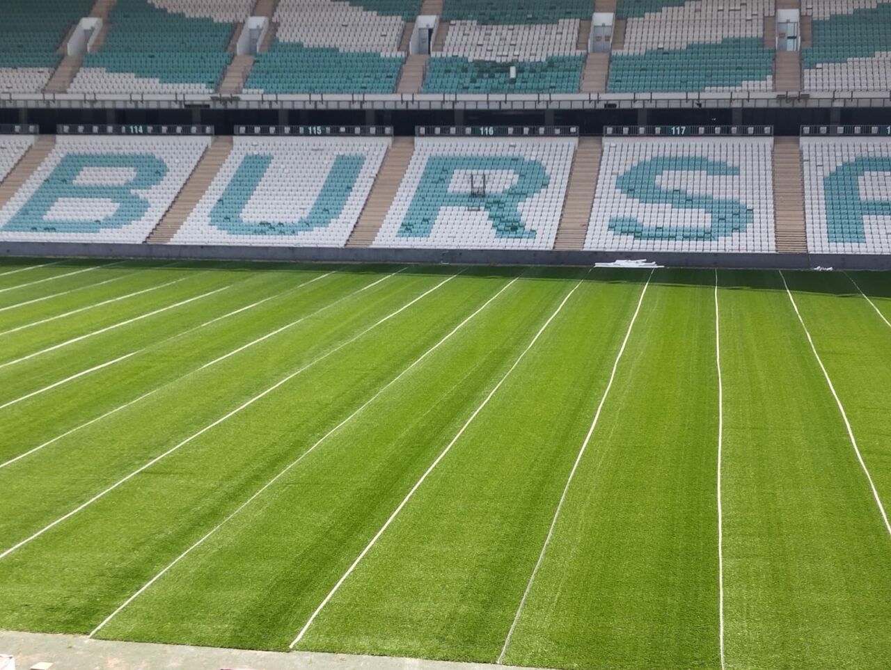 Bursa Yüzüncü Yıl Atatürk Stadyumu yeni yüzüyle karşınızda Bursa Yüzüncü Yıl Atatürk Stadyumu yeni yüzüyle karşınızda