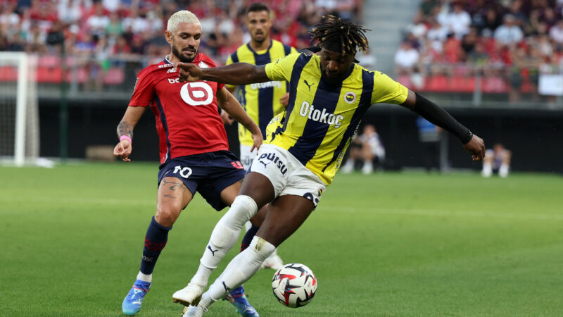 Fenerbahçe, UEFA Şampiyonlar Ligi 3. Ön eleme turu ilk maçında,