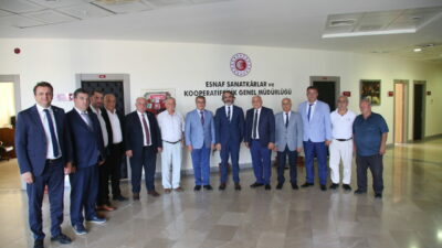 BESOB, esnafın taleplerini Genel Müdür Şener’e iletti