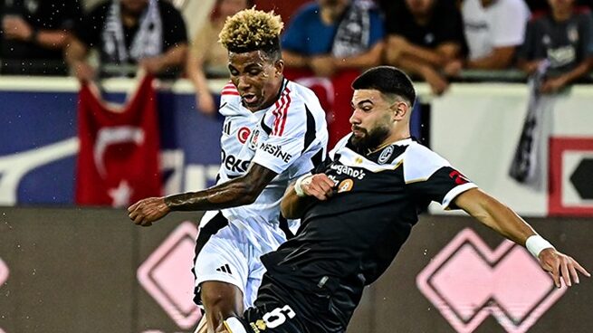 Beşiktaş 6 gollü maçtan avantajla dönüyor