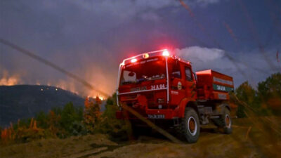 Ankara’da başlayıp Bolu’ya sıçrayan yangın kontrol altına alındı
