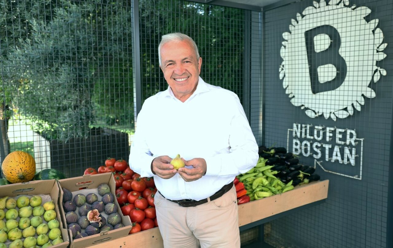 Bursa’nın tescilli markası, Nilüfer Bostan satış noktalarında