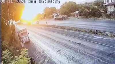 Düğün dönüşü facia! Katliam gibi kaza kamerada