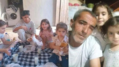 3 çocuğunu katleden baba öldü