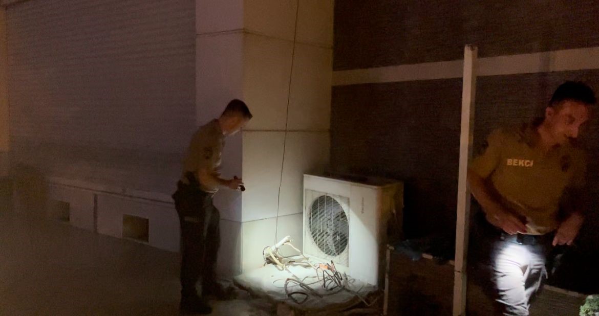 Bursa’da klima hırsızlarına suçüstü