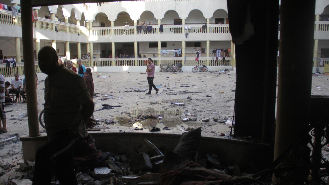 İsrail’in okula saldırısında tüyler ürperten detaylar