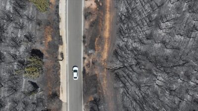 Ege’de yeşil alanlar yerini griye bıraktı