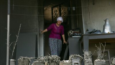 Alevlerin arasından kurtulan çift yaşadıklarını anlattı