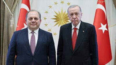 Cumhurbaşkanı Erdoğan, Yargıtay Başkanı’nı kabul etti