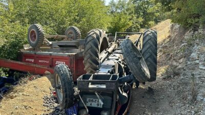 Bursa’da tarla dönüşü korkunç kaza