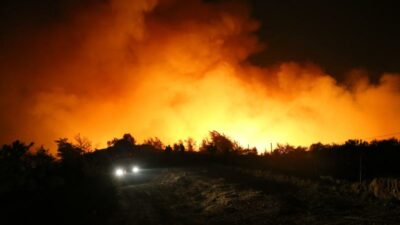 İki ilde orman yangını