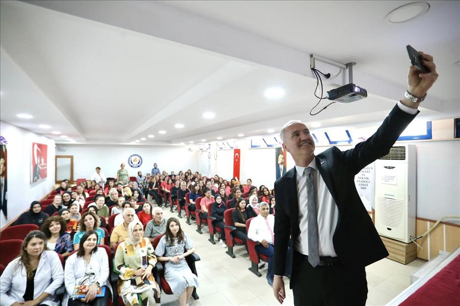 Başkan Taban, Kariyer Gününde lise öğrencileriyle buluştu