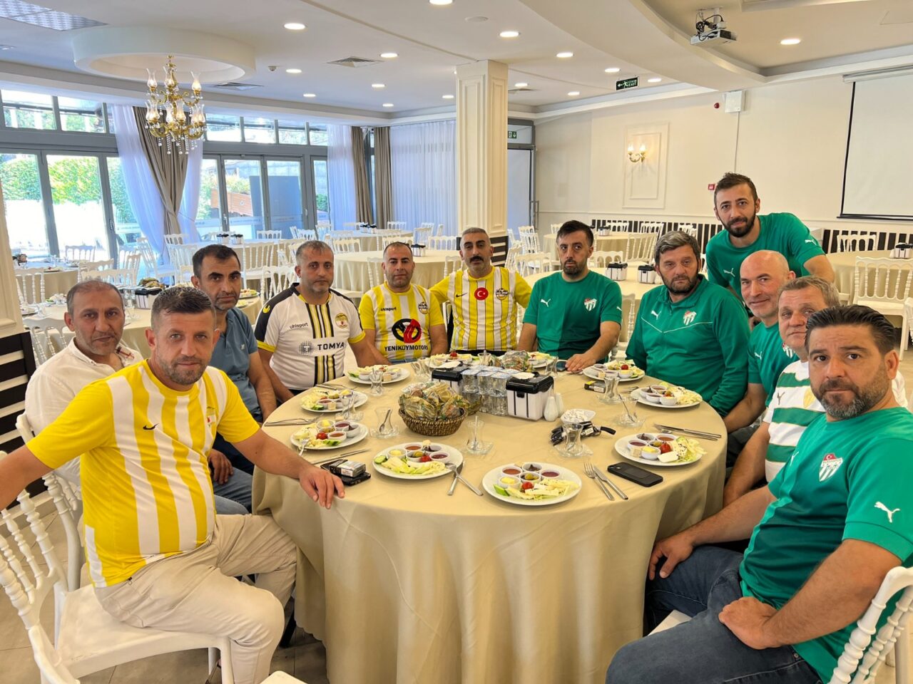 Teksas Muşsporlu taraftarları kahvaltıda ağırladı