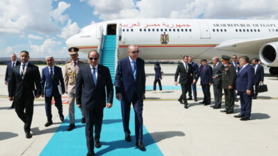 Mısır Cumhurbaşkanı Sisi Ankara’da