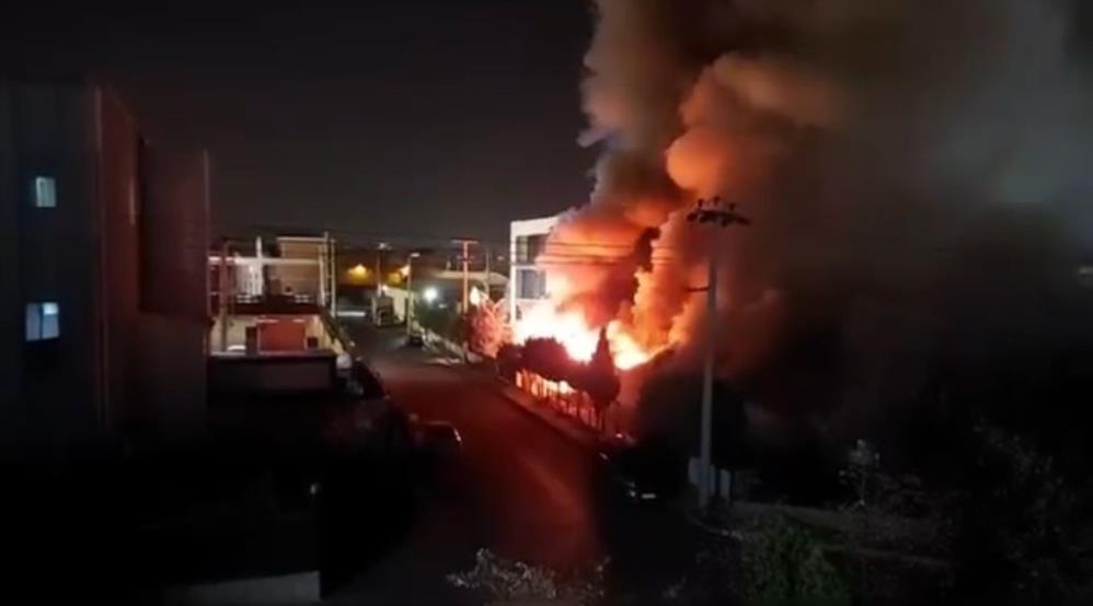 Bursa’da fabrika yangını Bursa’da fabrika yangını